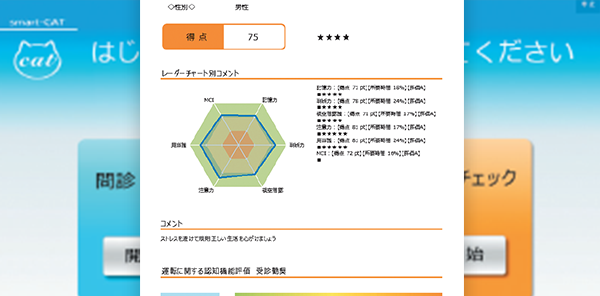 記録と経過観察が可能